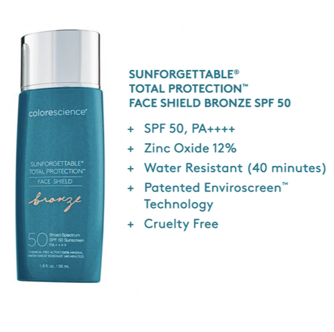 Sunforgettable Total Protection Face Shield Bronze SPF 50